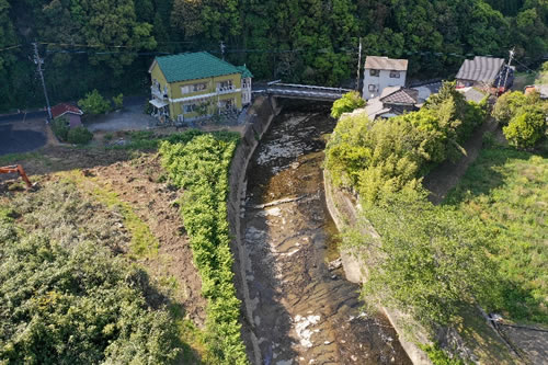 山の田川工区 竣工