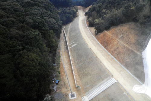 川棚西部地区新谷工区農道工事
