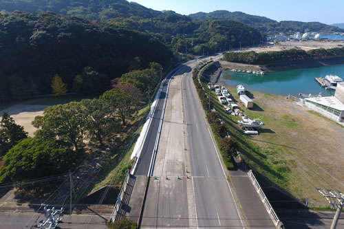 佐世保港浦頭地区臨港道路改良工事
